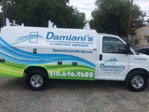 damiani's comfort design truck